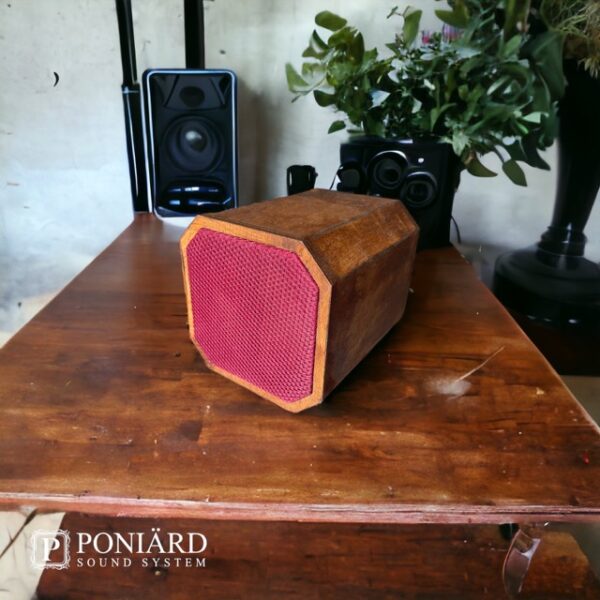 Poniard Octo 4 Inch  Full Range Italian Speaker Ahşap Kahve - Görsel 3