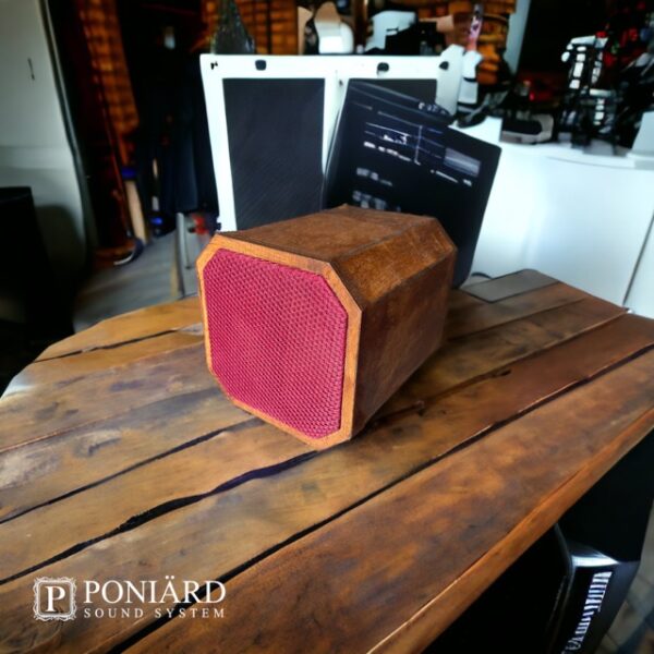 Poniard Octo 4 Inch  Full Range Italian Speaker Ahşap Kahve - Görsel 2